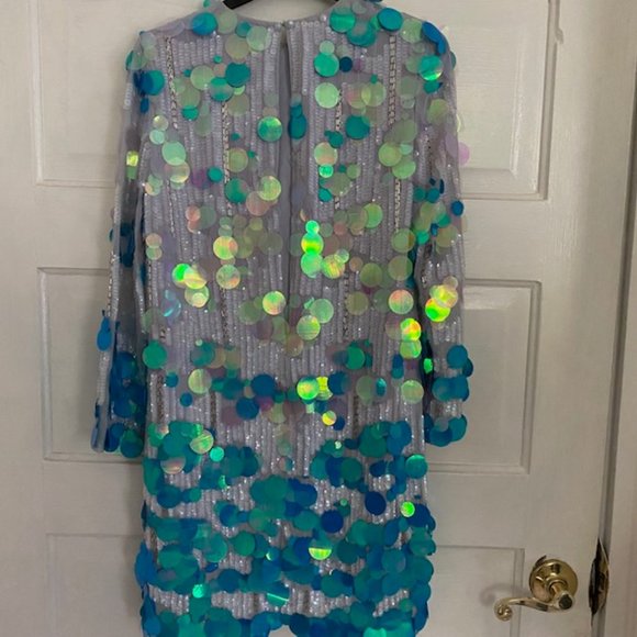 ASOS EDITION Sequin Shift Dress - Picture 3 of 7